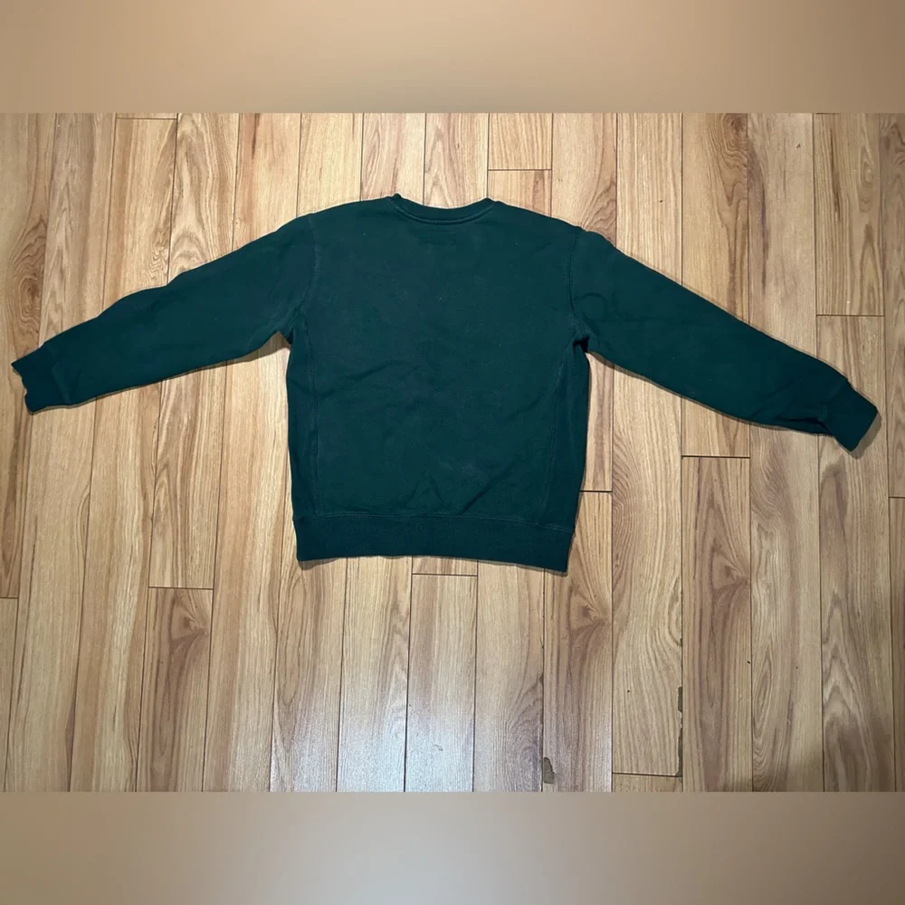 COPY - ROOTS - ROOTS ATHLETICS - CREWNECK - SIZE M - GREEN, BLUE & WHITE - Picture 2 of 2